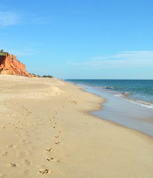 A beautiful beach on the Algarve